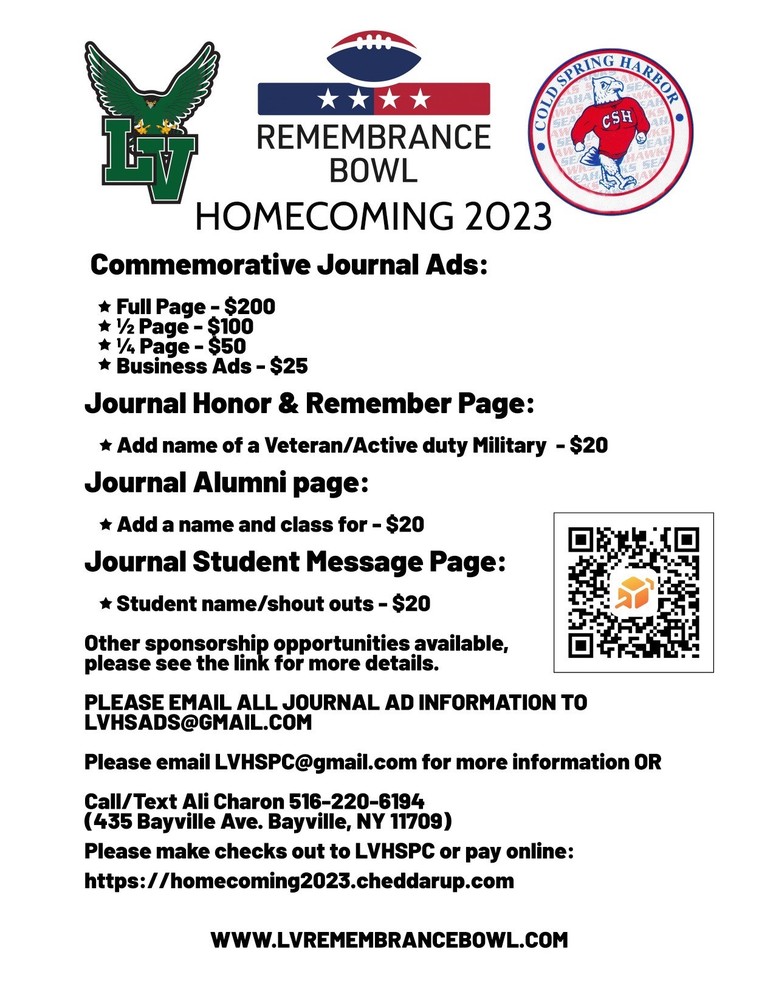 Be a Part of History With Remembrance Bowl Journal Ads