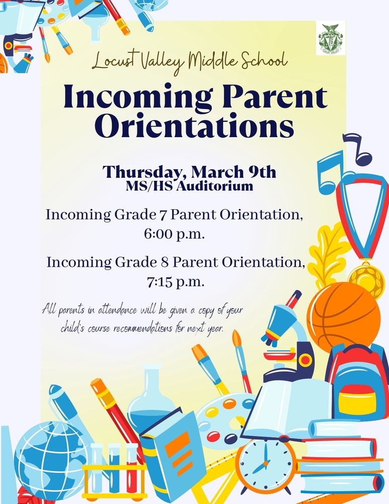 Incoming Parent Orientations at LVMS