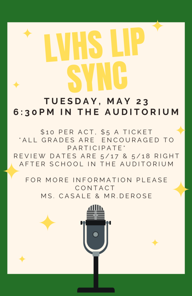 Lip Sync Your Favorite Songs at LVHS Bayville Intermediate School