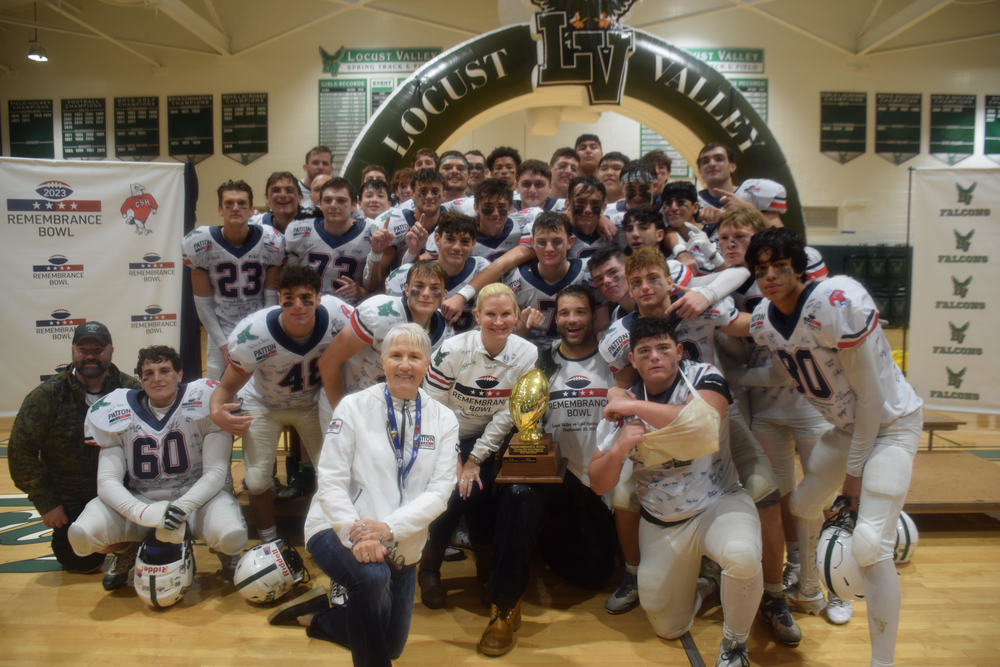 Locust Valley Falcons Weather Storm in Remembrance Bowl Victory