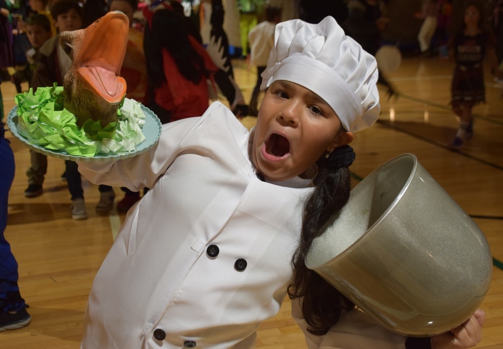 Bayville Intermediate students got creative with their costumes.