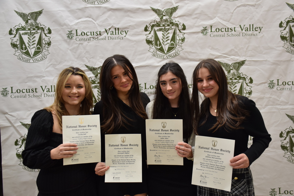 LVHS inducted 65 new members of the National Honor Society on Jan. 19.
