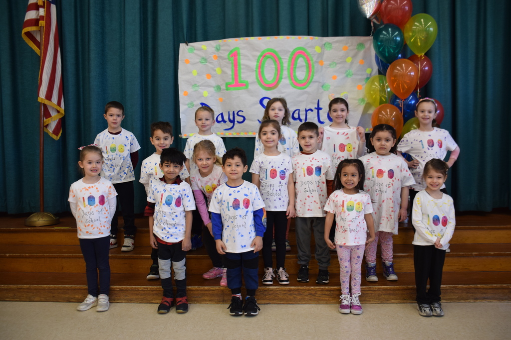 Elementary Schools Celebrate 100 Days of School.