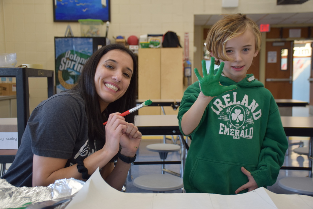 BP students celebrate Holi.