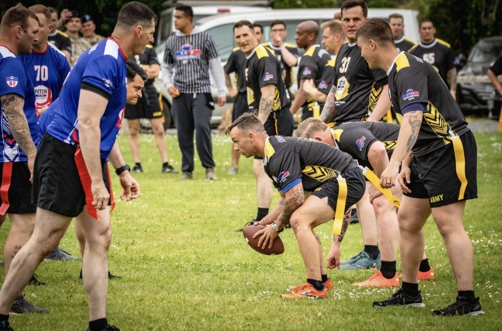 Falcons Take to the Field to Remember Our Brave Veterans